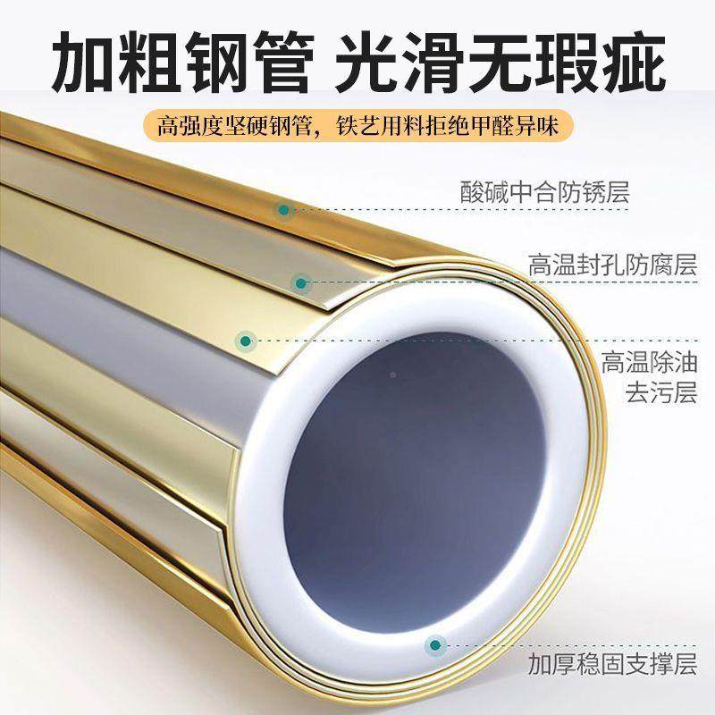 铁艺加厚加粗静音床人双人1.847046x米欧式床现代简约21米单铁床