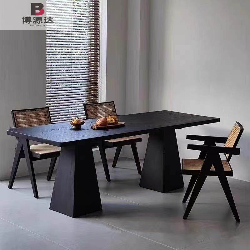 实木餐桌现意代创白蜡简约黑色公桌工作方台长NNT形茶桌客版厅长,鲜花速递/花卉仿真/绿植园艺,其它园艺用品,淘宝优惠券,粉丝福利购,淘宝优惠卷