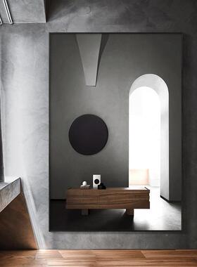 现代简约关QB202010装饰极延画简风格玄沙发后面的挂画空间伸艺术