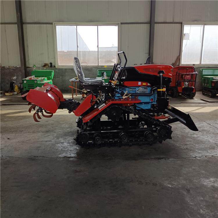 前微置土旋耕机农用履带IID推式耕机果园大棚田大马力农松土深翻