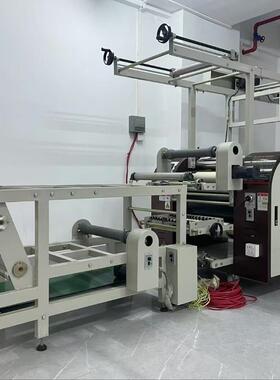 2地米宽幅毯滚筒热转印机地脚垫滚筒油温热转印机纶涤布热转95838