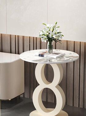 沙发边几边桌简家用客厅网红几迷你小圆桌易NHR阳台边角柜简小茶