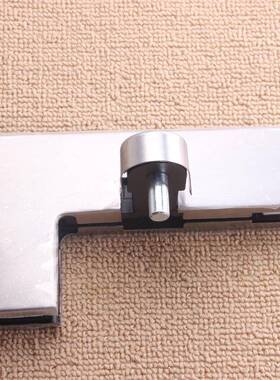 偏心玻夹璃门20819夹可开180度无框夹顶玻夹异性璃门曲夹七字夹