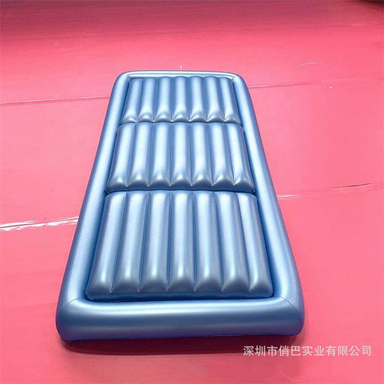 厂家气护理水床垫充便携式PVC充气垫子色可折叠分体蓝式水qbsy202