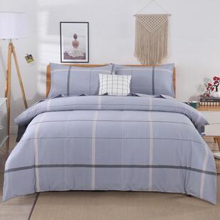 ?手工老粗布亚麻米8床单F75ST555件冬不起单球布料1双季人纯棉加