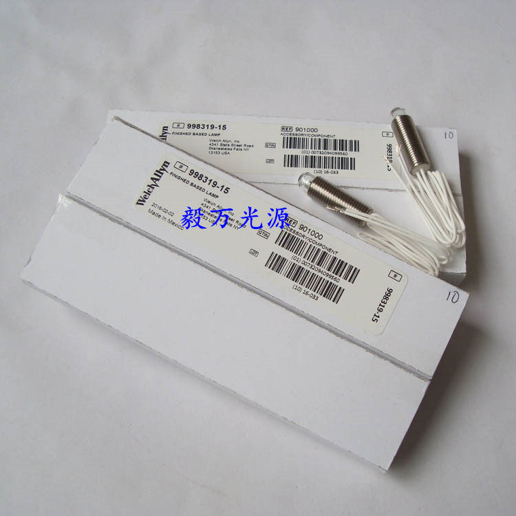 WelchAllyn伟伦998319-15光谱分析仪灯泡仪器钨灯带线