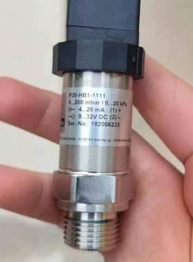 noding P20-HB1-1111 压力传感器0-200mbar