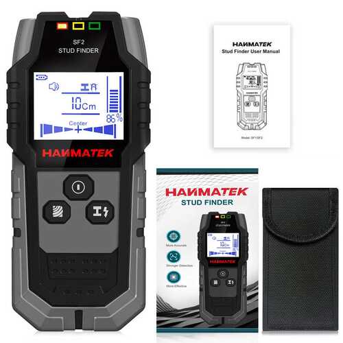 HANMATEK SF2 Wood Studs Metal Finder Wall Detector Scanner