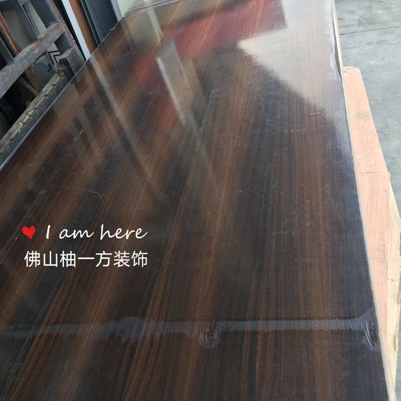 木饰面板生产厂家 烟熏橡木 烟熏尤加利 9mm 18mm厚酒店工程选择