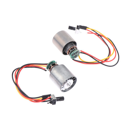 DC 9V 12V 24V 低压无刷涵道风机 5A 10万转高速电机 微型吹风机