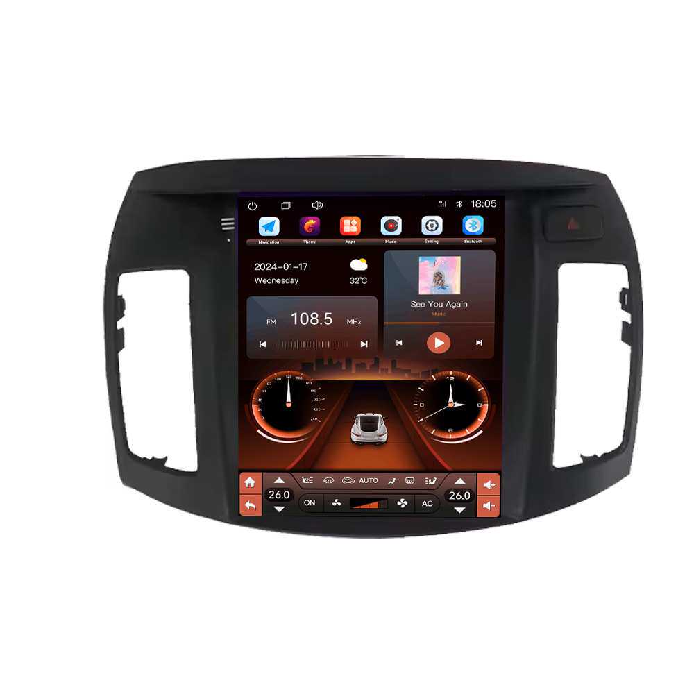 适用08悦动安卓导航车机互联面框套件DSP+AHD智能蓝牙无线carplay