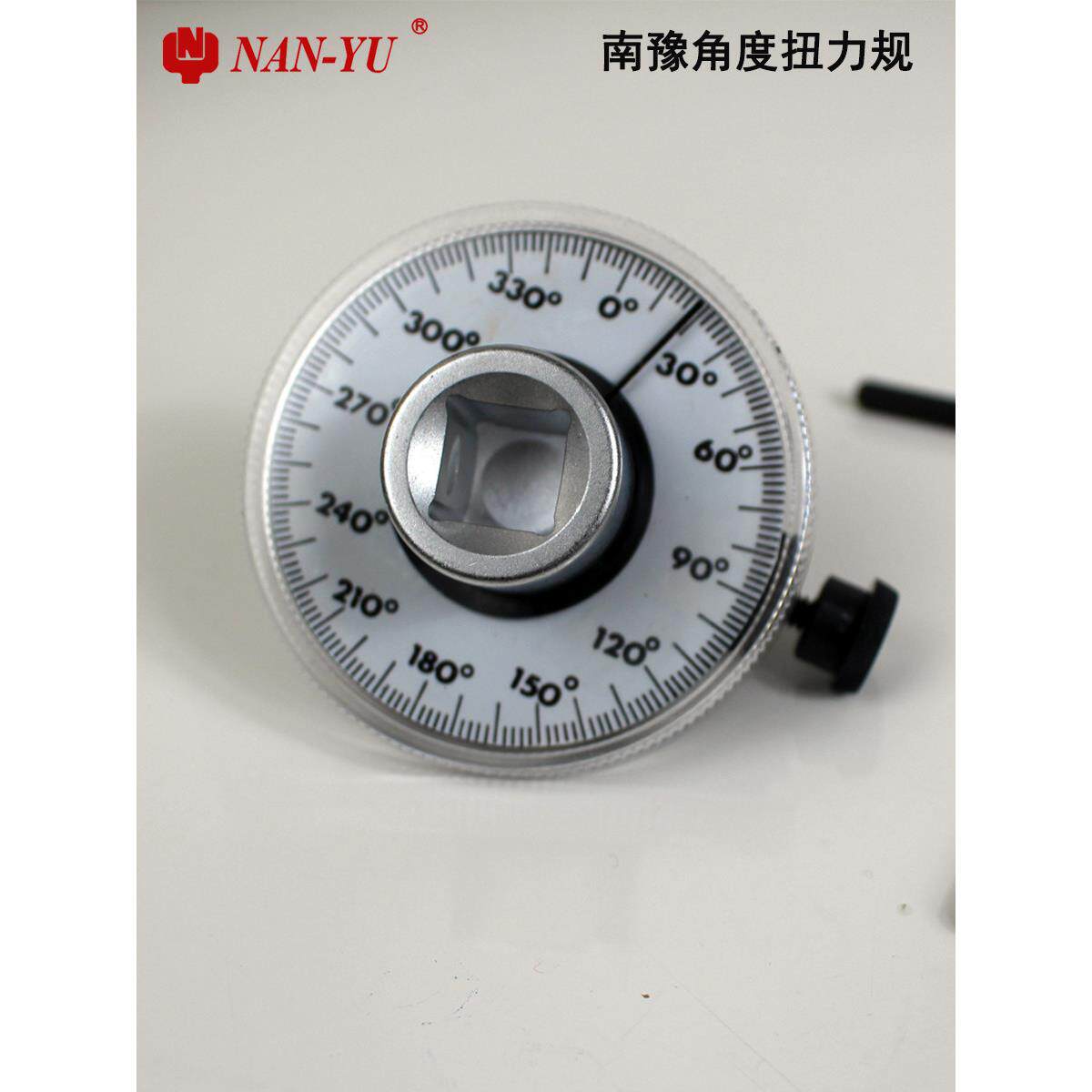 南豫工具1/2扭力角度规 角度扭转仪表表盘指针式角度扭力测量工具