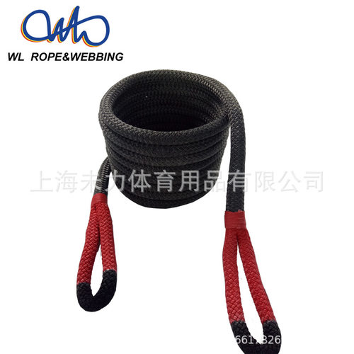 尼龙拖车绳  7/8''*20' 尼龙双编拖车绳 越野车拖车绳 金钢绳