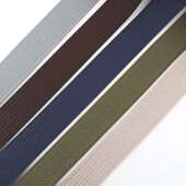 合金 腰带男款 男女士双环扣帆布腰带户外运动休闲学生尼龙 裤