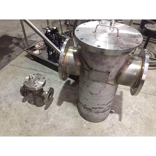 厂家供应不锈钢篮式过滤器 LS-DN200单袋多袋布袋过滤器
