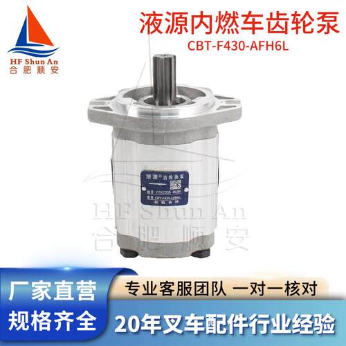 叉车配件叉车齿轮泵液压油泵高压油泵合力油车泵CBT-F430-AFH6L