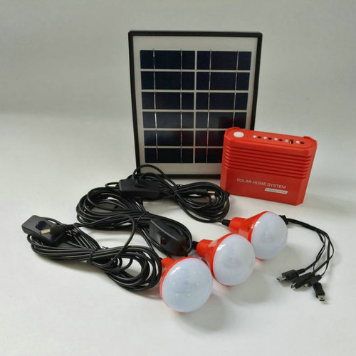 太阳能系统 4W太阳能板 锂电池3.7V/5200MA 不带FM收音机