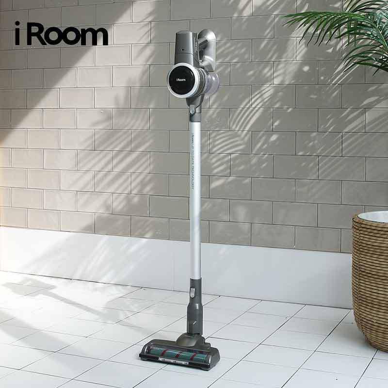 iRoom手持吸尘器双电机家用无线吸螨虫机器D10