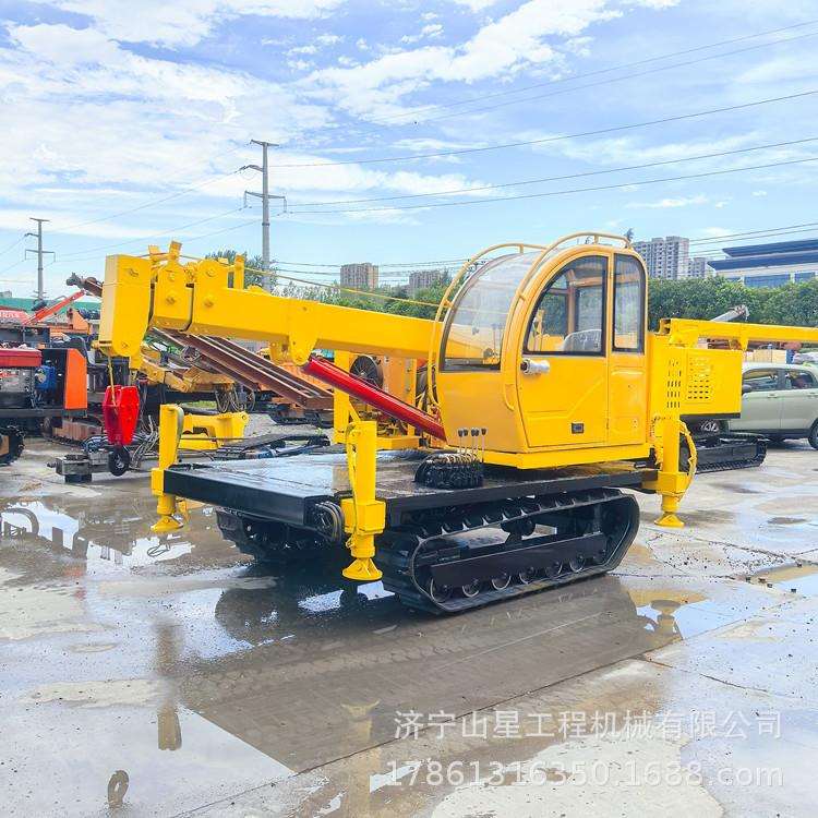 锰钢大臂吊重5吨起重机 履带式吊车 电力建筑工程吊装设备