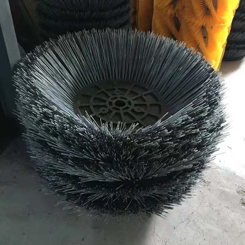 电动扫路车边刷盘刷环卫主刷滚道路清扫毛刷辊主刷边刷滚刷清洁