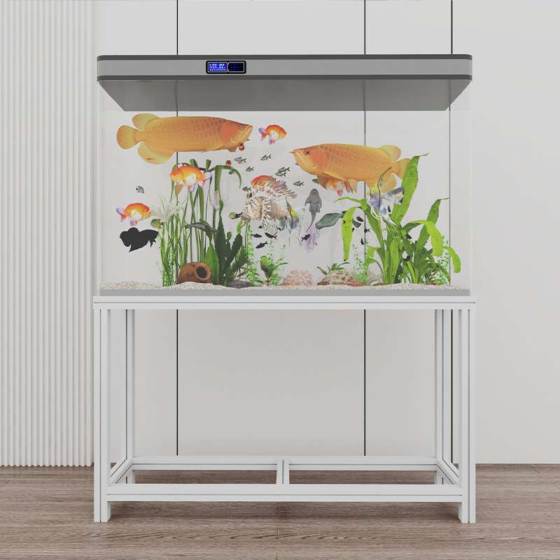 铝合金鱼缸展架置物架超强承重鱼缸架铝型材水族箱鱼缸柜铝材质架
