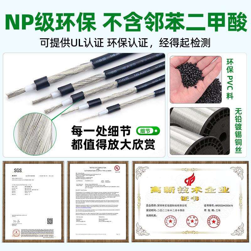 1185屏蔽线18 20 22 24awg单芯缠绕线汽车数据镀锡铜线信号线