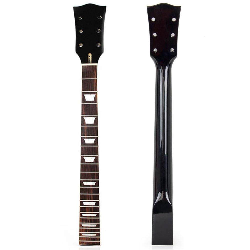 22品枫木电吉他琴柄琴颈玫瑰木指板 for Gibson Les Paul LP (黑)