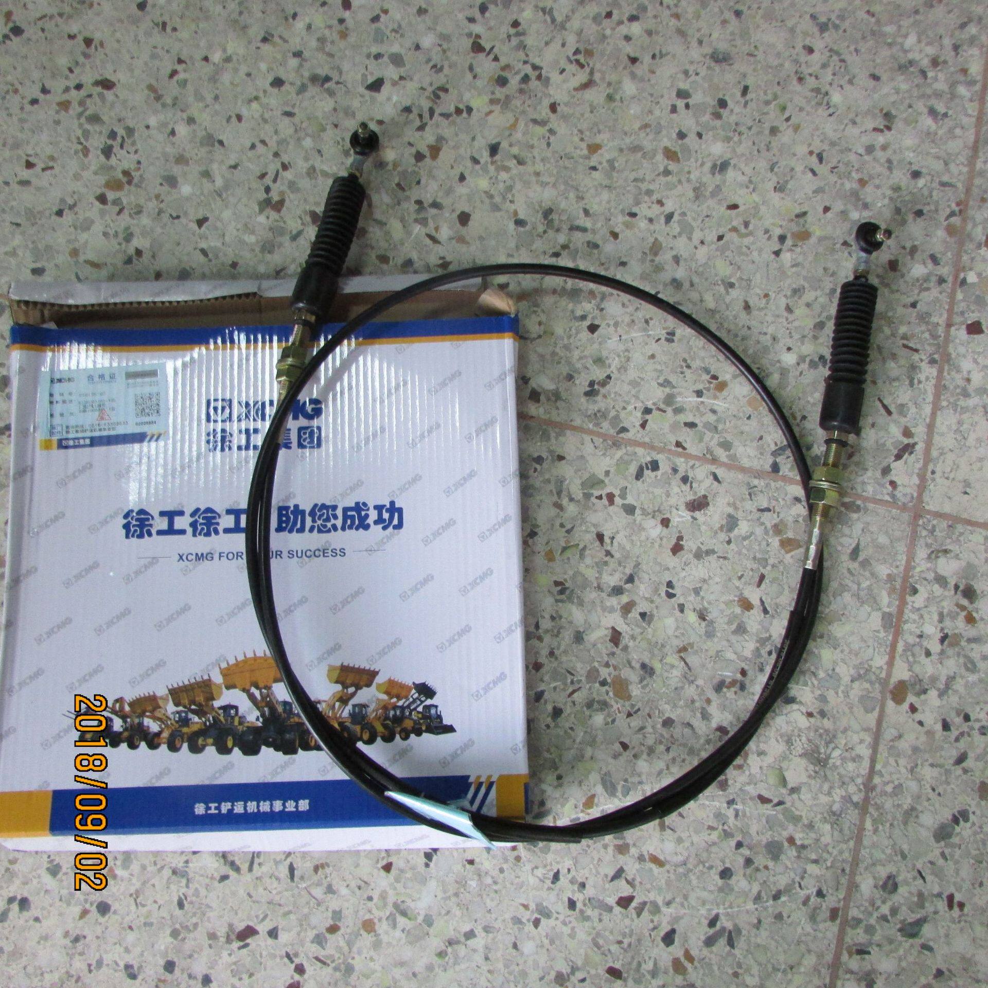 徐工装载机配件860125203-612600140107油门拉线(潍柴DHD10G0355)