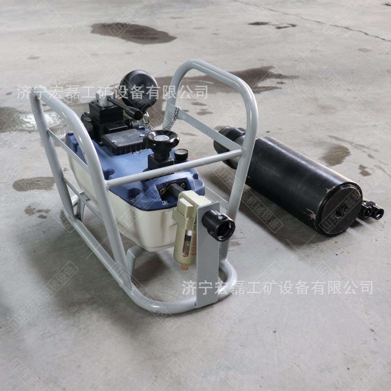 山西矿用气动锚索张拉机具MQ22锚索千斤顶退锚器20T30T50T型号全