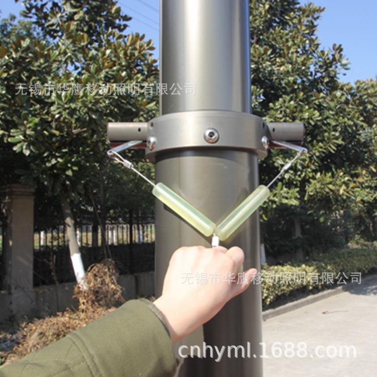 供应10米四脚架斜拉AKXT7-150-2100-10000斜拉锁四角架升降桅杆