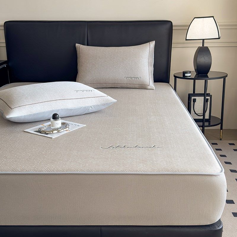 夏季凉感控温凉席三件套可水洗机洗折叠床笠款1.8m1.5米空调软席,床上用品,冰丝席,淘宝优惠券,粉丝福利购,淘宝优惠卷