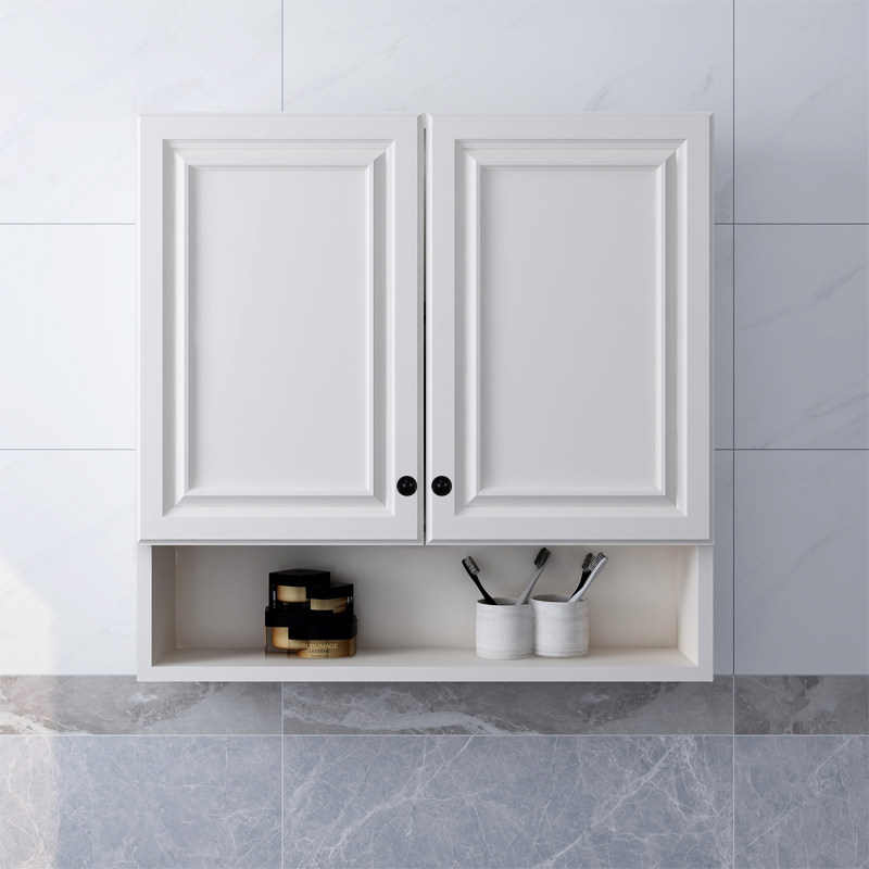 太空铝吊柜全铝墙壁柜防水卫生间收纳柜铝合金壁挂柜阳台柜定制