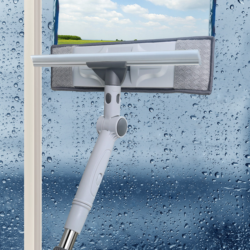 玻璃刮双面擦窗神器伸缩杆清洗刷子家用高层清洁工具搽窗户刮水器,家庭/个人清洁工具,玻璃清洁器,淘宝优惠券,粉丝福利购,淘宝优惠卷
