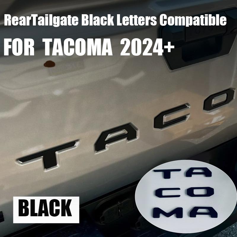 适用于24款丰田TACOMA尾门字母标塔科马后厢挡板字母贴图片