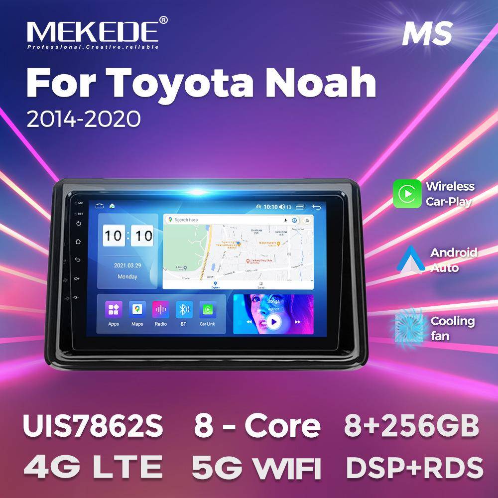 适用丰田Toyota Noah 2014-2020款安卓大屏中控导航蓝牙Carplay