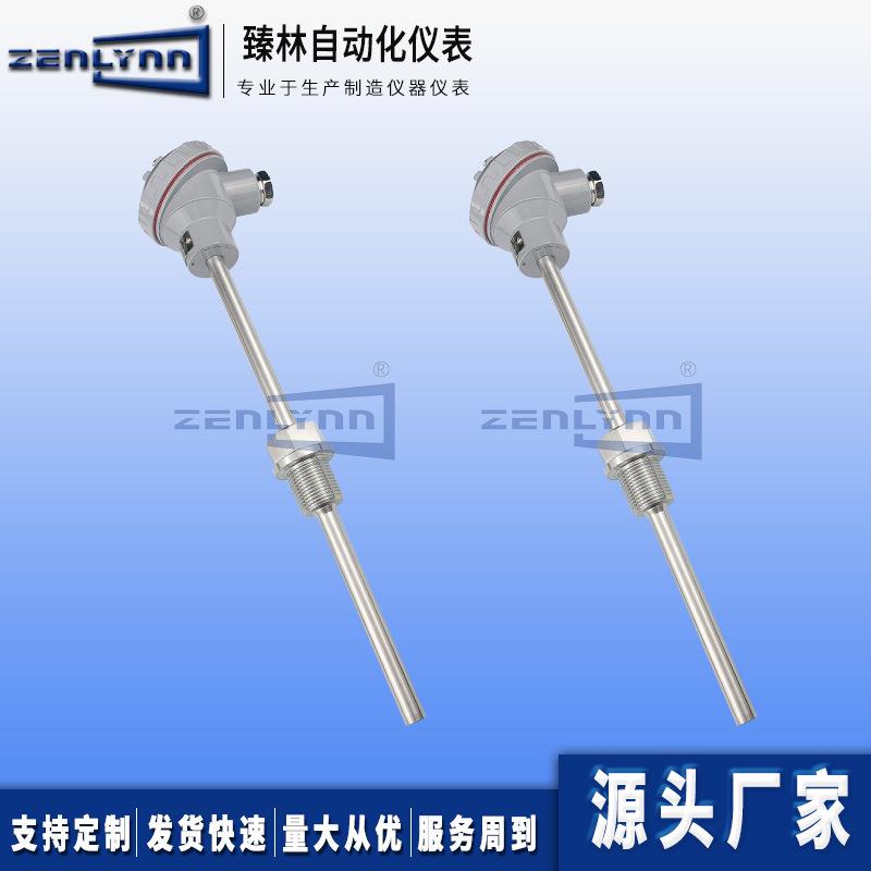 WRN2-230测温棒传感器E型T型J型退火炉测温热电偶K型双支热电偶