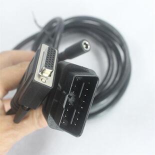 爱夫卡F7S诊断仪主机连接线F7S电源充电器电池OBD测试主线3排针
