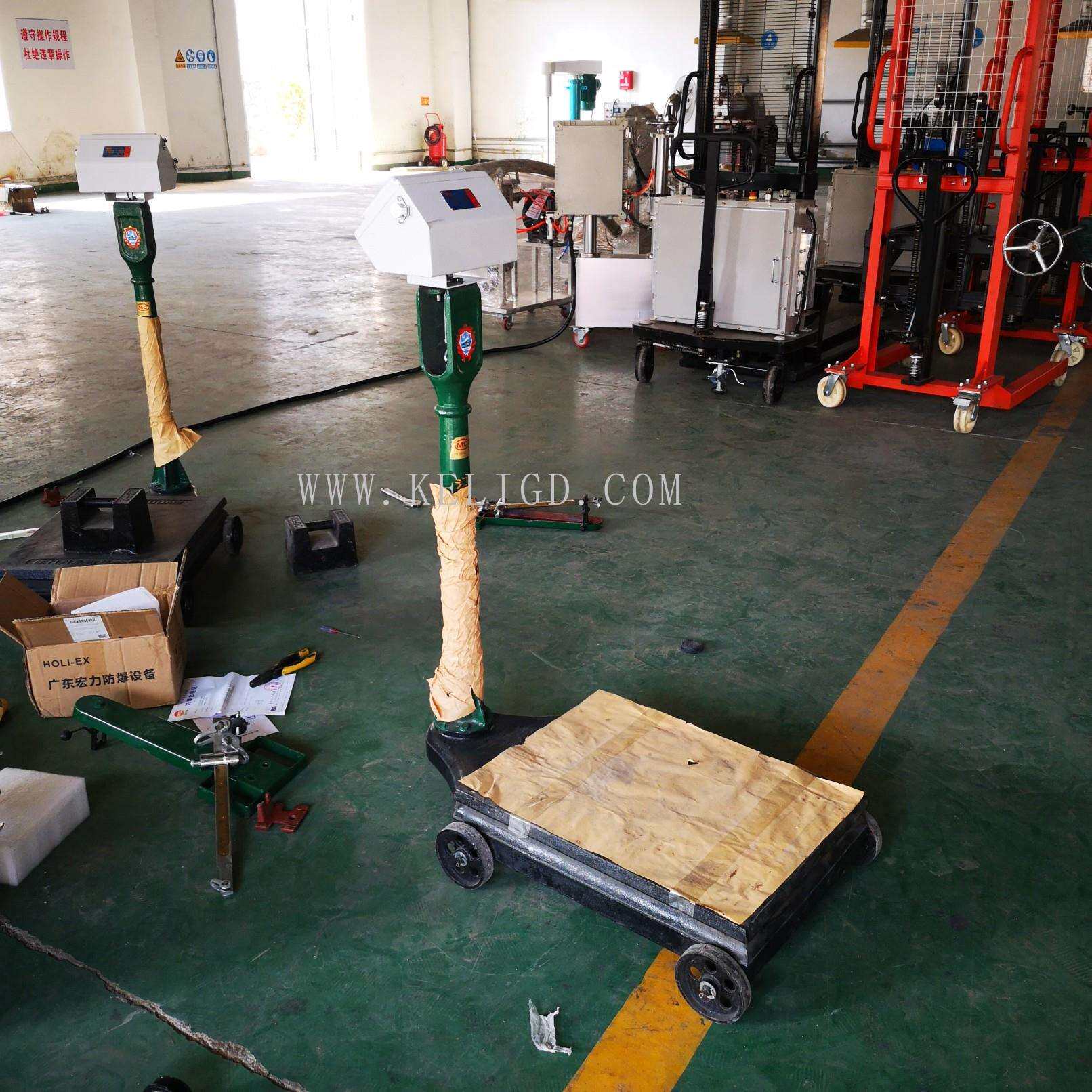 老式机械磅改装防爆电子秤,可移动式的机改电防爆称,500kg,1000kg