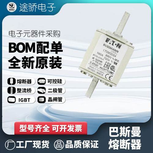 170M3062 170M3063 170M3064 170M3065 bussmann伊顿巴斯曼熔断器