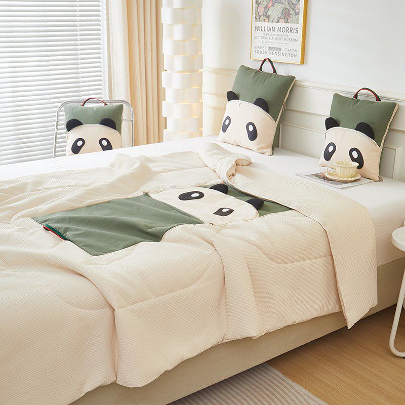 帆布款抱枕被子两用二合一夏季午睡毯子枕头车用空调被车载夏凉被,居家布艺,抱枕被,淘宝优惠券,粉丝福利购,淘宝优惠卷