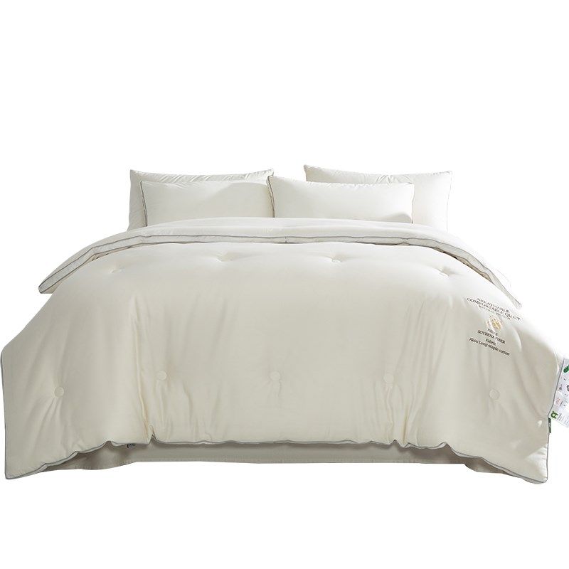 双A类80支长绒棉55%大豆纤维被子春秋被芯加厚冬被子母被四季通用,床上用品,化纤被,淘宝优惠券,粉丝福利购,淘宝优惠卷