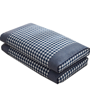 纯荞麦壳枕头单人宿舍硬枕芯带枕套护颈椎助睡眠荞麦皮单个装男女