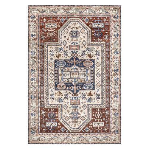 高级感波西米亚入户门地垫进门脚垫高端定制家用客厅地毯玄关垫子