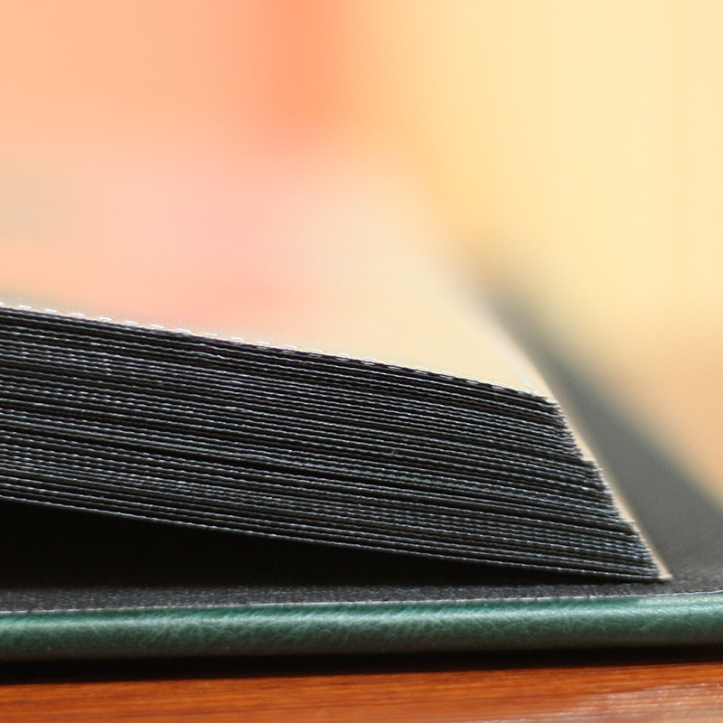 皮面6寸相册家庭纪念册影集240张插页式商务办公相册本袋式相簿本