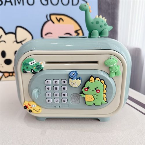 卡通密码存钱罐2025新款女孩儿童储钱罐男孩学生储蓄可进可出储存