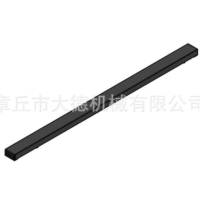 澳洲欧美新西兰游艇橡皮艇拖车用木滑道塑料滑道方管长条矩形管