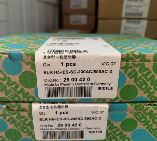 PHOENIX混合型电机起动器ELRH5-IES-SC-230AC/500AC-22900420