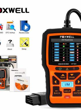 Foxwell NT301 CAN OBDII/EOBD Reader obdii汽车故障诊断仪