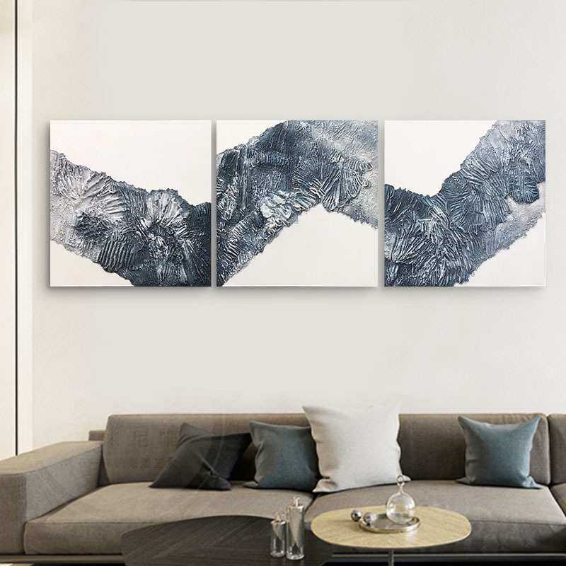 北欧风客厅沙发背景装饰画 壁画ins小众抽象卧室床挂画餐厅三联画,3C数码配件,摄像机配件,淘宝优惠券,粉丝福利购,淘宝优惠卷