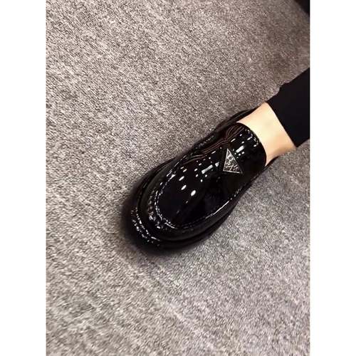 高档小强鞋吧广新州款真皮时漆皮一头脚蹬圆尚潮流行休闲时尚休闲